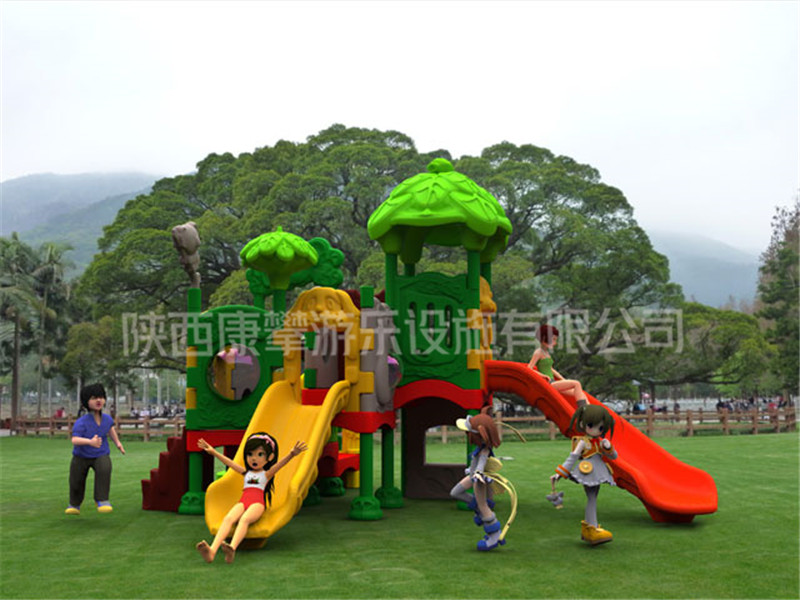 西安幼兒園兒童滑梯